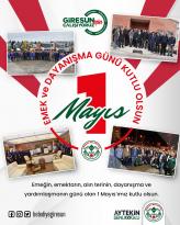 BAŞKAN ŞENLİKOĞLU’NUN 1 MAYIS MESAJI 