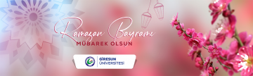 Ramazan Bayramı Mesajı