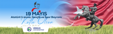 “19 Mayıs Atatürk’ü Anma Gençlik ve Spor Bayramı” Mesajı…