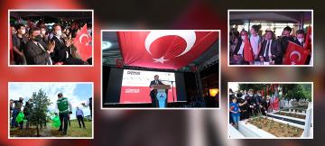 15 TEMMUZ DESTANI İLE İLGİLİ ANMA TÖRENİ YAPILDI
