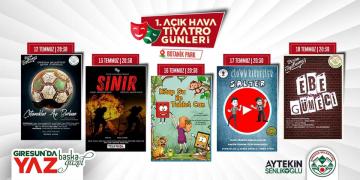 1. Açık Hava Tiyatro Günleri