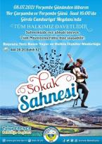 BELEDİYEMİZ TARAFINDAN ‘SOKAK SAHNESİ’ ETKİNLİĞİMİZ BAŞLADI