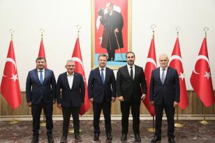 AK Parti AR-GE Başkanı Şen’den Vali Ünlü’ye Ziyaret