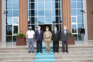 Tuğgeneral Demir’den Rektöre Veda Ziyareti