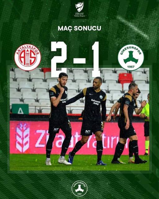 F.T. Antalyaspor 2 GZT Giresunspor 1
