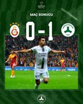 #Giresunspor’umuz, #Galatasaray’ı 1-0