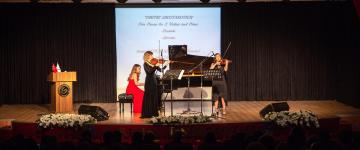 GRÜ Devlet Konservatuvarından Piyano ve Keman Ziyafeti