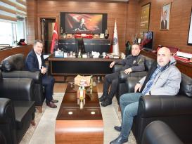 Giresunspordan İl Emniyet Müdürümüze Ziyaret