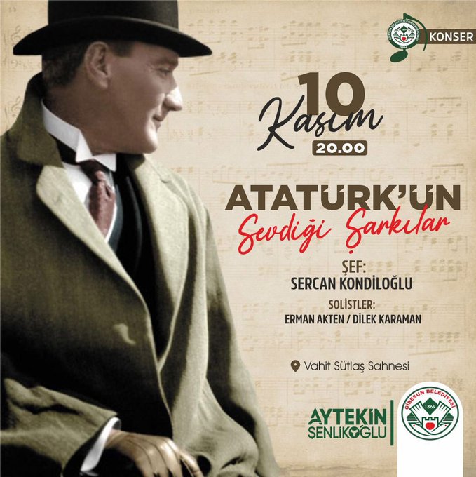 Atatürk’ün sevdiği şarkılar