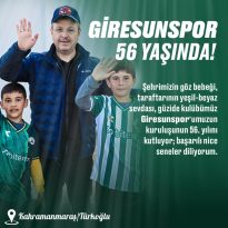 Sayın Valimiz Enver Ünlü’nün Yeşil Beyazlılara Taraftar Desteği Devam Ediyor