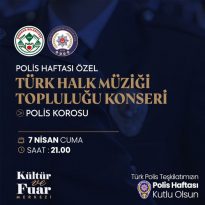 Polis Haftası Özel | Türk Halk Müziği Topluluğu Konseri