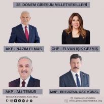 Giresun’nun Yeni Milletvekilleri.