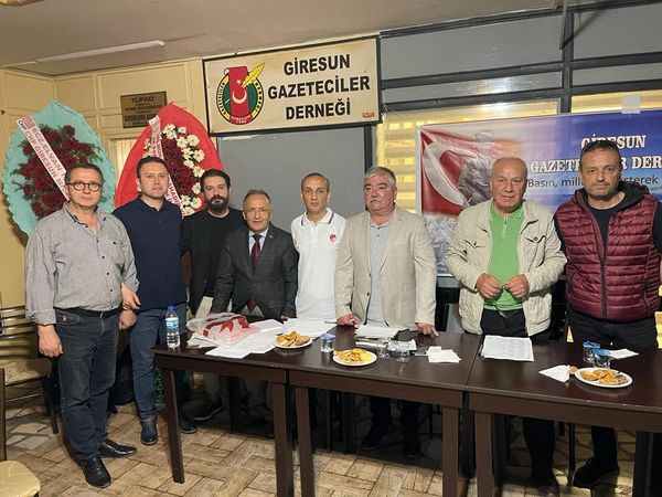 GİRESUN GAZETECİLER DERNEĞİ’NİN OLAĞAN GENEL KURULU YAPILDI: