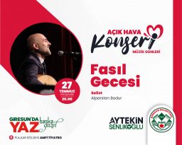 FASIL GECESİ AÇIK HAVA KONSERİ
