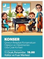 GİRESUN BELEDİYE KONSERVATUVARI ÖĞRENCİ VE ÖĞRETMENLERİ KONSER