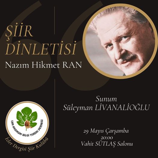 İZLER DERGİSİ ŞİİR ĶULÜBÜ SUNAR…