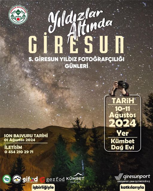 “Yıldızlar Altında Giresun”