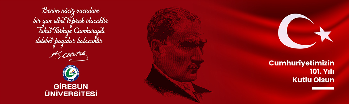 Rektörümüz Prof. Dr. Yılmaz Can’ın Cumhuriyet Bayramı Mesajı