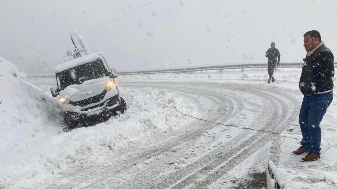 Giresun’da Kuvvetli Fırtına ve Kar Yağışı Etkili Oldu