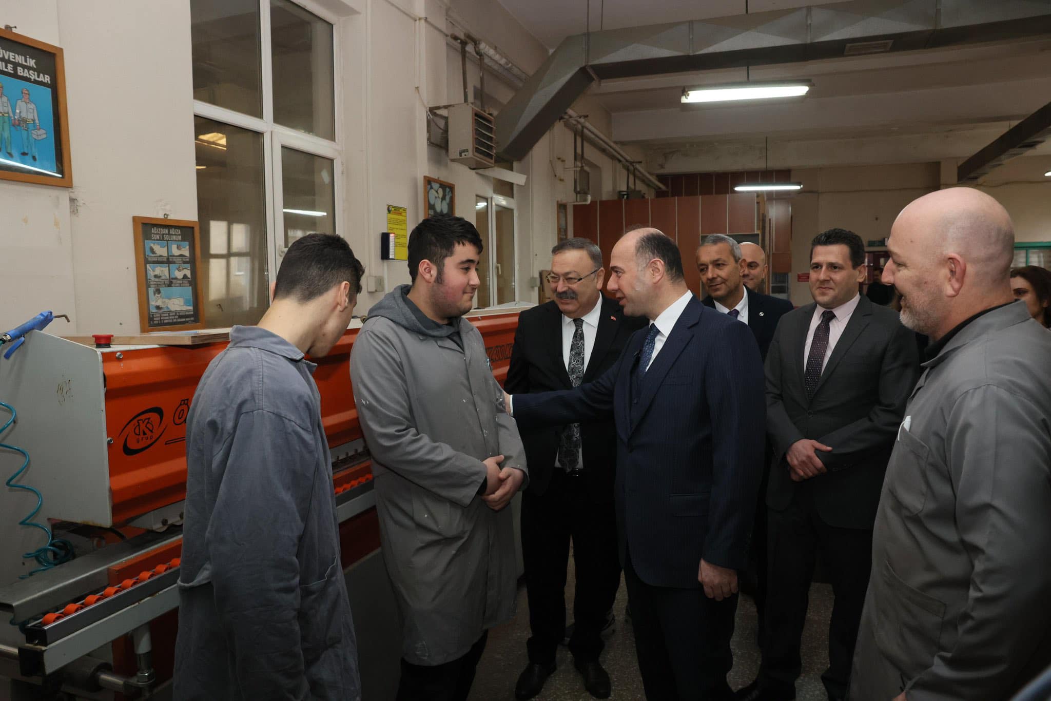 Vali Serdengeçti’den Giresun MTAL’ye Ziyaret