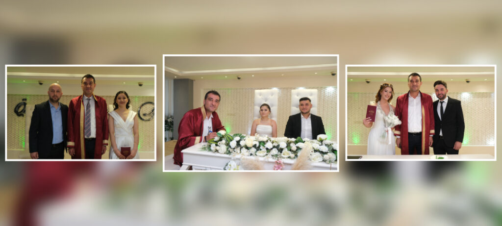 9 AYLIK SÜRE İÇERİSİNDE 701 ÇİFTİN NİKAHI KIYILDI