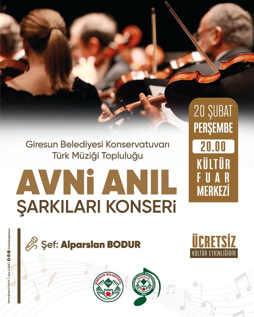 Avni Anıl Şarkıları Konseri