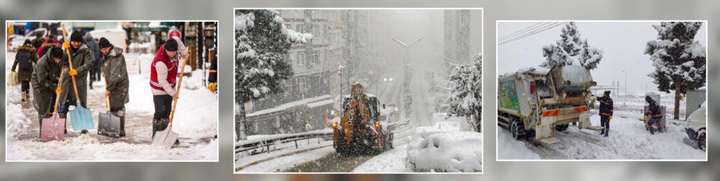 GİRESUN BELEDİYESİ’NDEN KARLA MÜCADELE SEFERBERLİĞİ