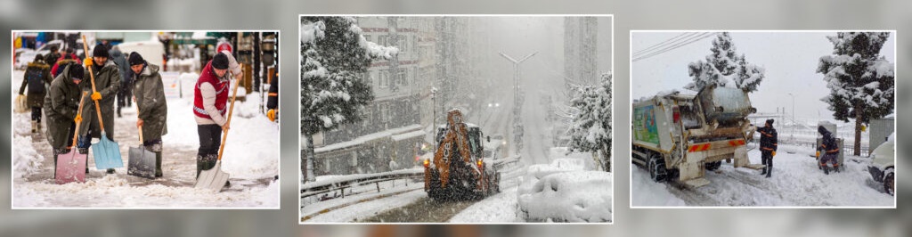 GİRESUN BELEDİYESİ’NDEN KARLA MÜCADELE SEFERBERLİĞİ