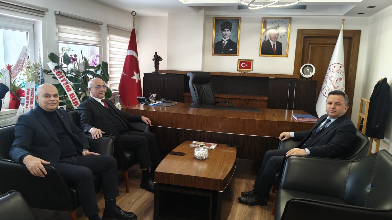 Rektörümüz İl Milli Eğitim Müdürü Tokgöz’ü Ziyaret Etti