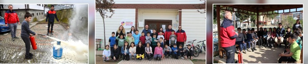 GİRESUN BELEDİYESİ ÇOCUK AKADEMİLERİNDE YANGIN TATBİKATI GERÇEKLEŞTİRİLDİ