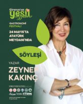 24 MAYISTA BİZLERLE  YEŞİL LEZETLİ VEJETERYAN MUTFAĞINI DÜNYAYA AÇIYOR