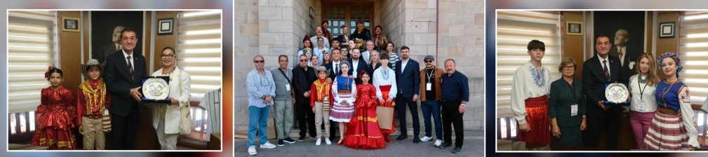 YABANCI EKİPLER BAŞKAN KÖSE’Yİ ZİYARET ETTİ