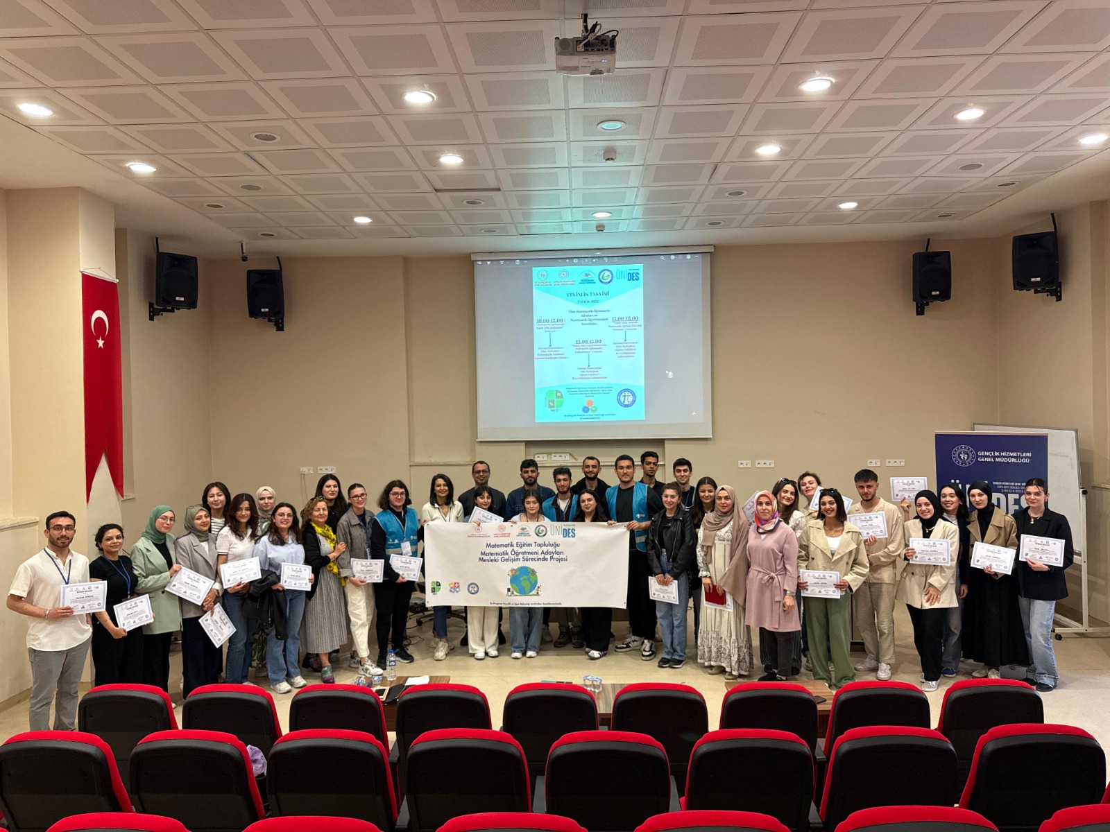 Matematik Eğitiminde Yapay Zekâ Uygulamalarına Yönelik UNİDES Projesinin İlk Kısmı Tamamlandı