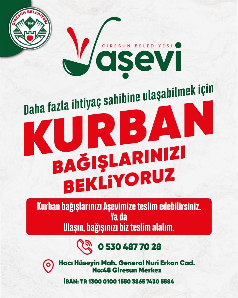 YAPACAĞINIZ KURBAN BAĞIŞLARINIZDAN PİŞİRİLECEK YEMEKLER