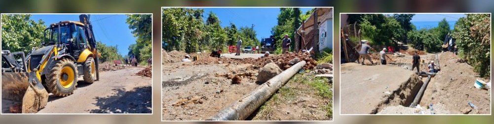 KAVAKLAR MAHALLESİ’NDE 3 BİN METRELİK YENİ İÇME SUYU HATTI DEVREYE ALINDI