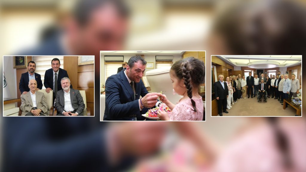 BELEDİYEDE BAYRAMLAŞMA TÖRENİ GERÇEKLEŞTİ