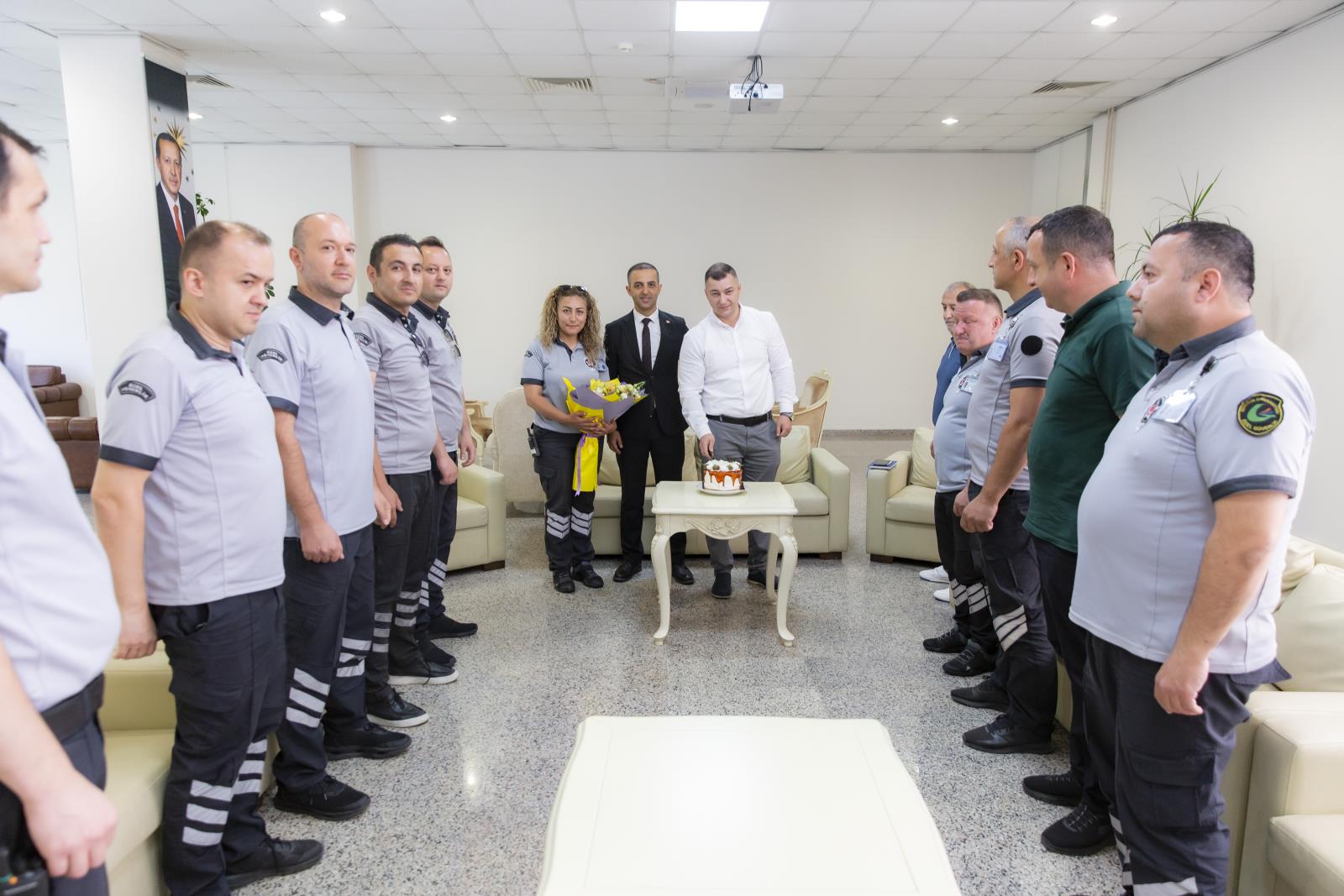 Rektör Vekilimiz Prof. Dr. Hüseyin Şahin Özel Güvenlik Personeliyle Bir Araya Geldi