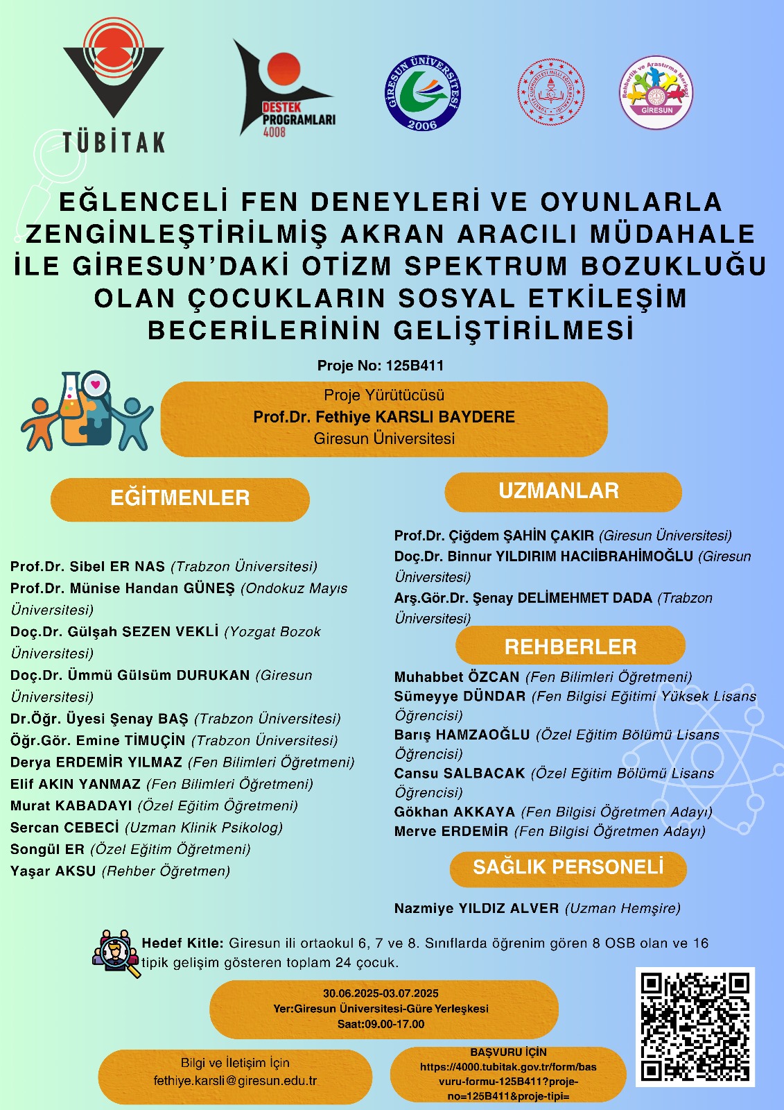 Prof. Dr. Fethiye KARSLI BAYDERE’nin TÜBİTAK Projesi Desteklenmeye Hak Kazandı
