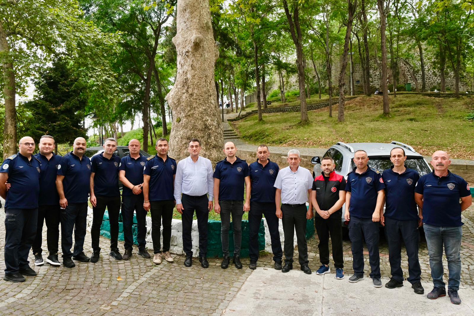 BAŞKAN KÖSE, KARABÜK’TEN DÖNEN İTFAİYE PERSONELLERİ