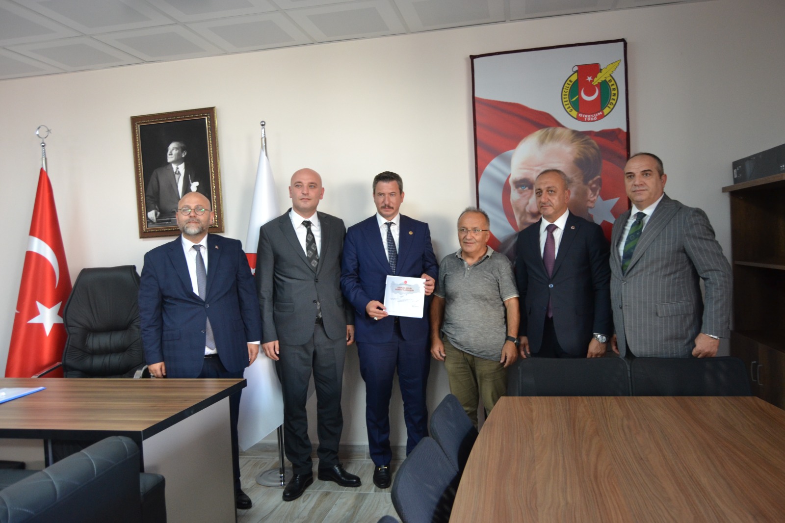 MHP MİLLETVEKİLİ KONAL’DAN GAZETECİLER DERNEĞİ’NE SÜREÇ ZİYARETİ