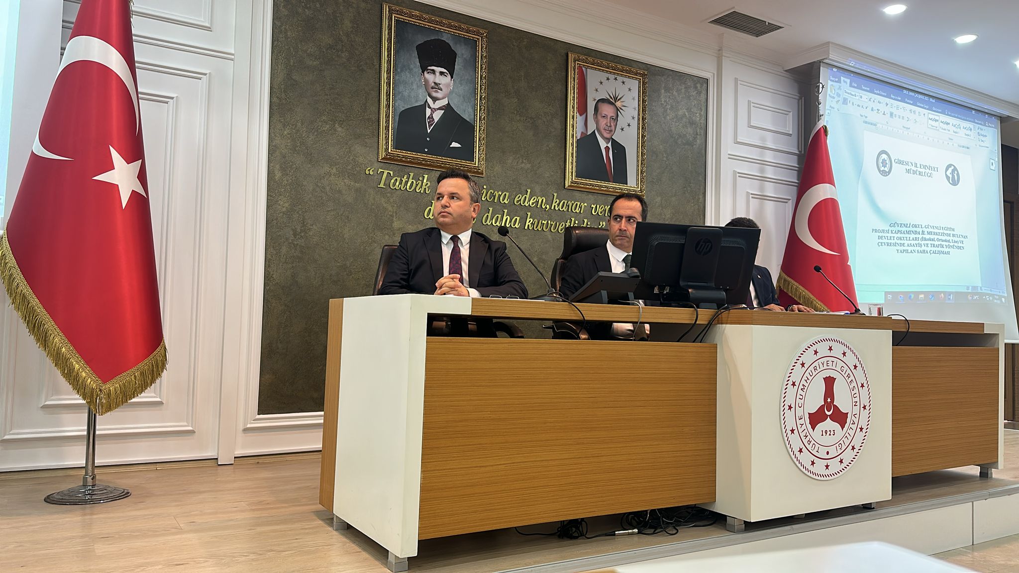 Giresun’da “2025-2026 Eğitim-Öğretim Yılı 1. Dönem Tedbirleri Toplantısı”