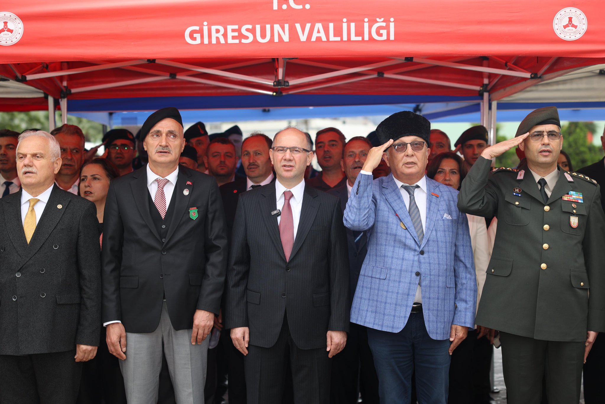 Giresun’da 19 Eylül Gaziler Günü Programları Düzenlendi