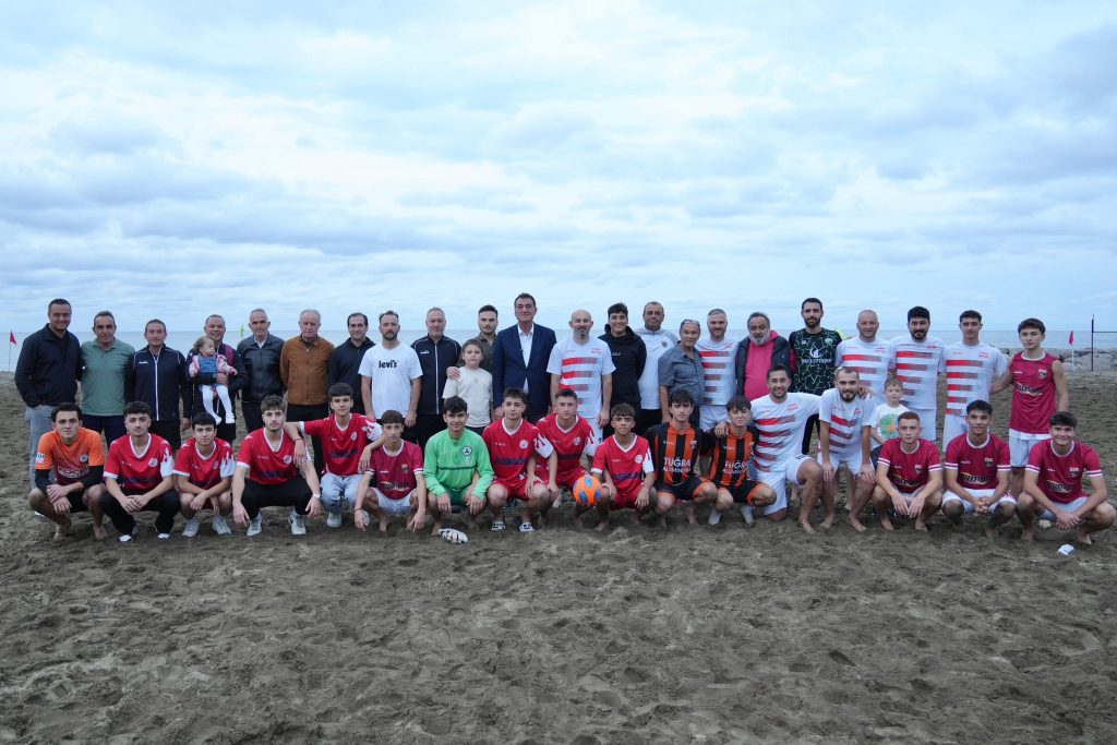 ZEVKLİ MÜSABAKALARIN OYNANDIĞI PLAJ FUTBOLUNDA SAHİLSPOR ŞAMPİYON OLDU