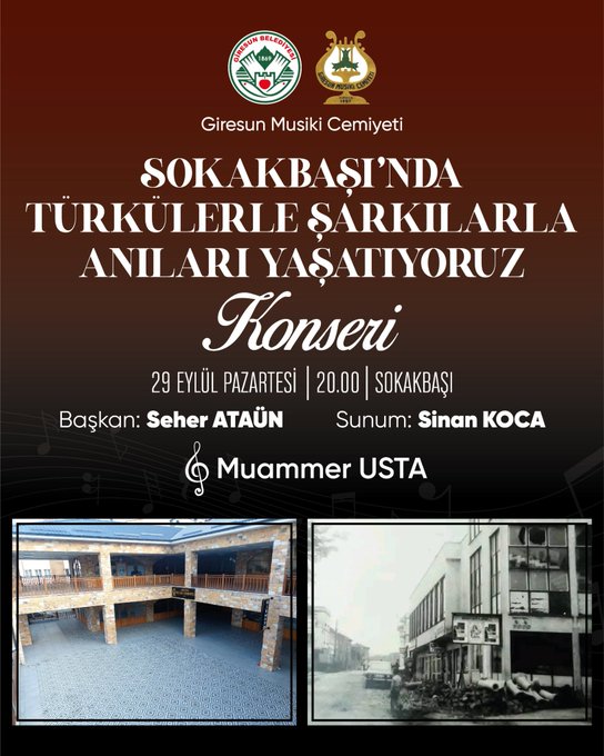 “Sokakbaşı’nda Türkülerle Şarkılarla Anıları Yaşıyoruz”