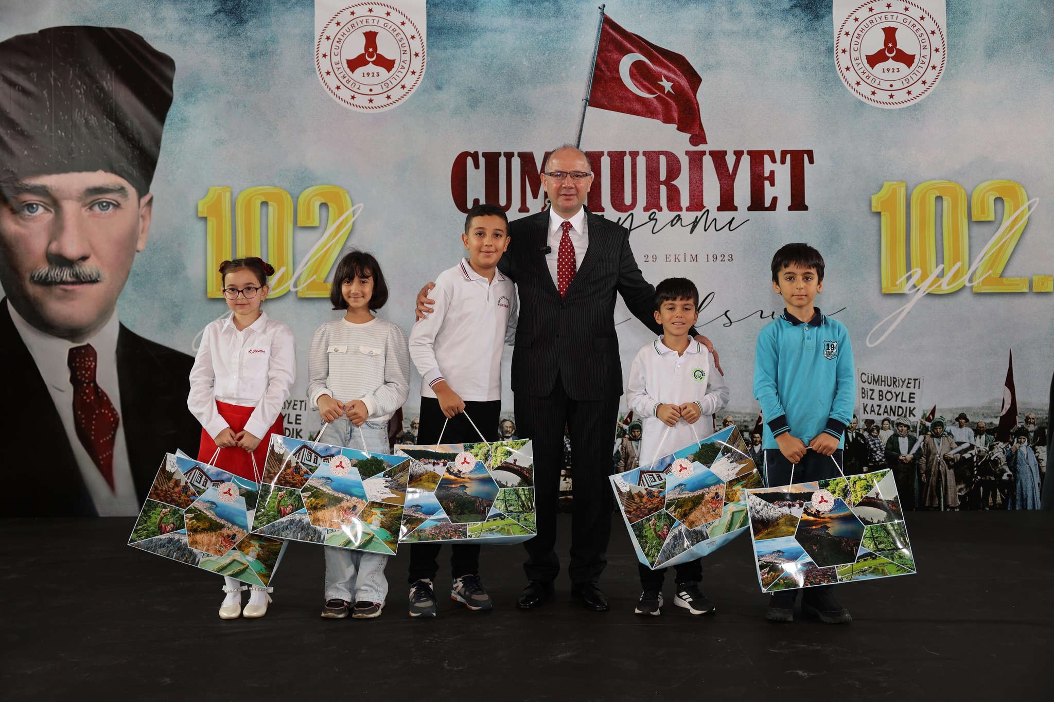 Cumhuriyetimizin 102. Yılı Giresun’da Coşkuyla Kutlandı