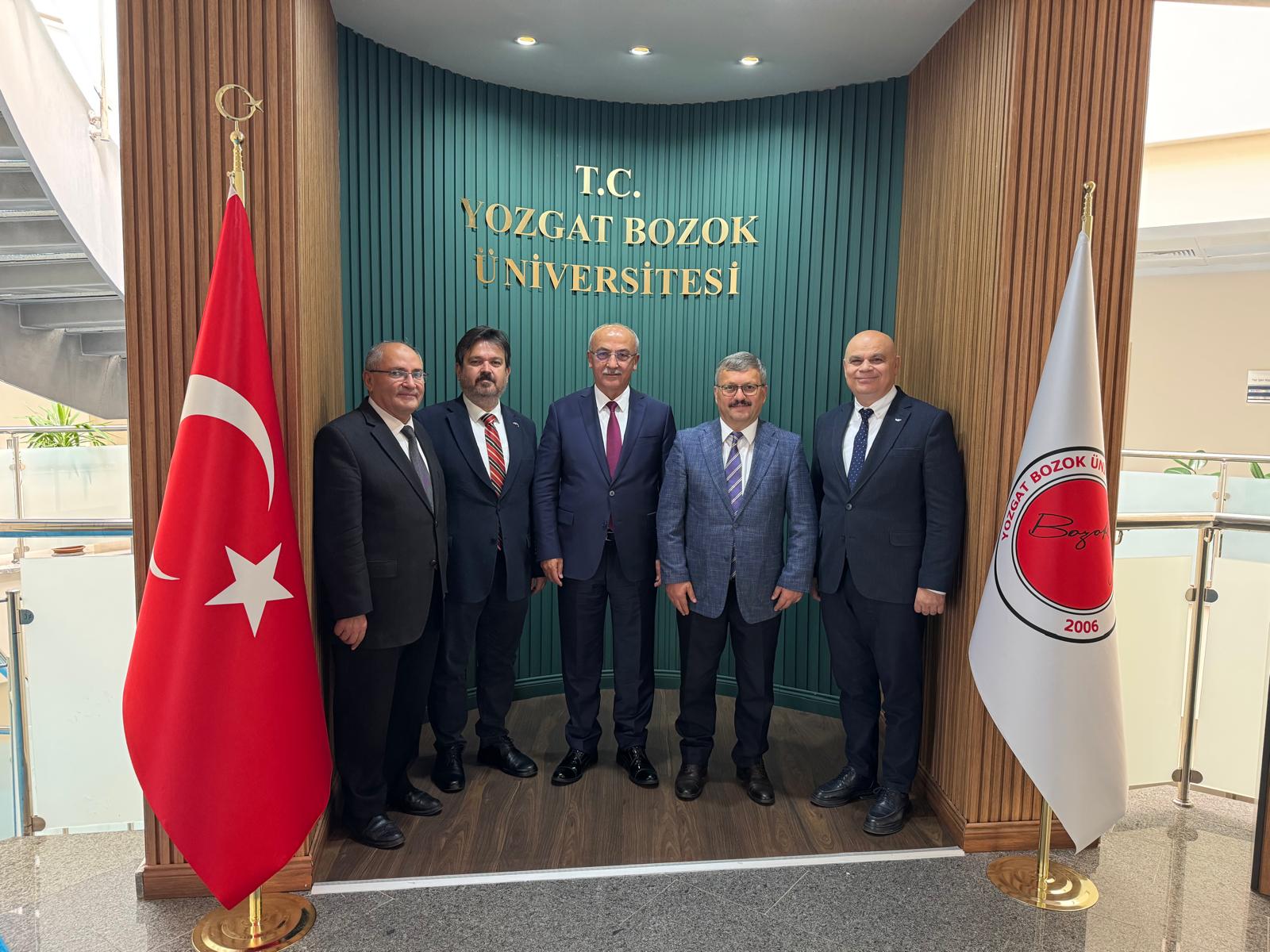 Rektörümüzden Bozok Üniversitesi’ne Ziyaret…