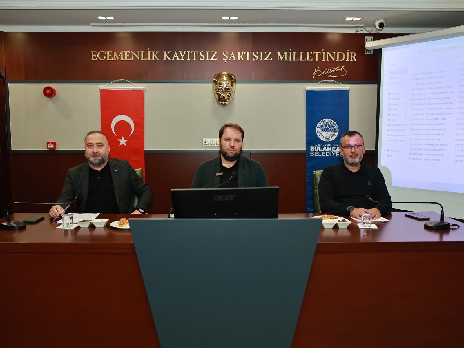 Ekim Ayı Olağan Meclis Toplantısı Yapıldı