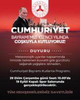 Cumhuriyet’in 102.Yılı Kutlamaları
