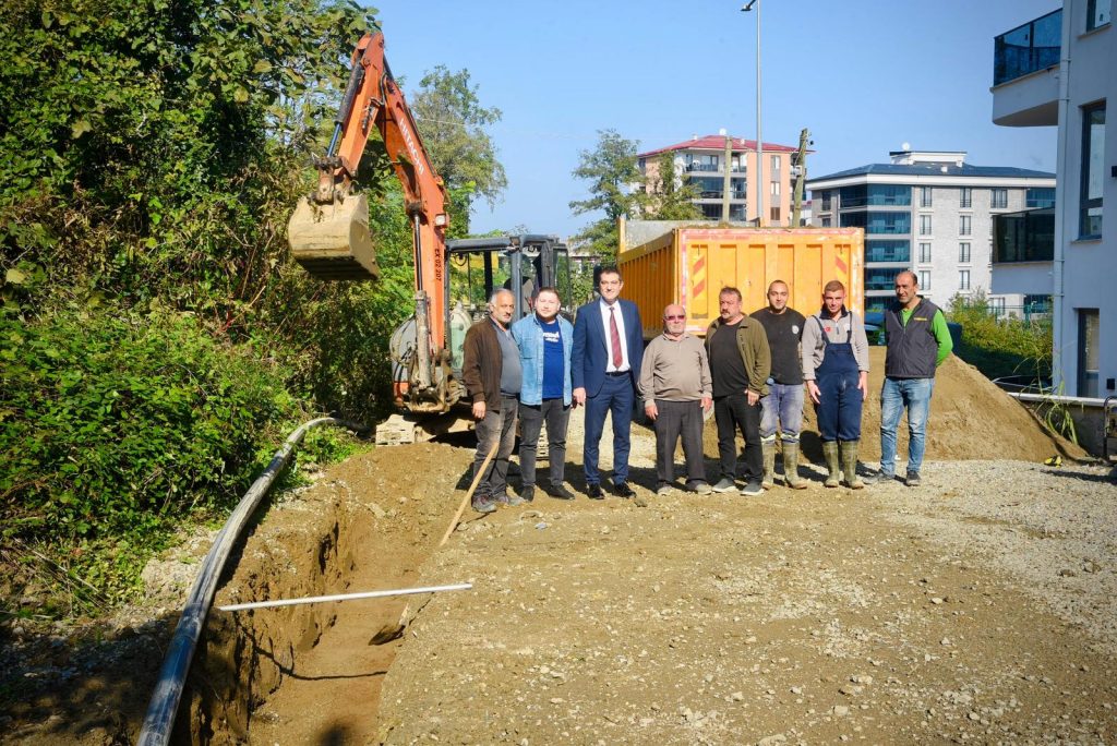 GİRESUN BELEDİYESİ İÇME SUYUNA YATIRIMLARINI SÜRDÜRÜYOR