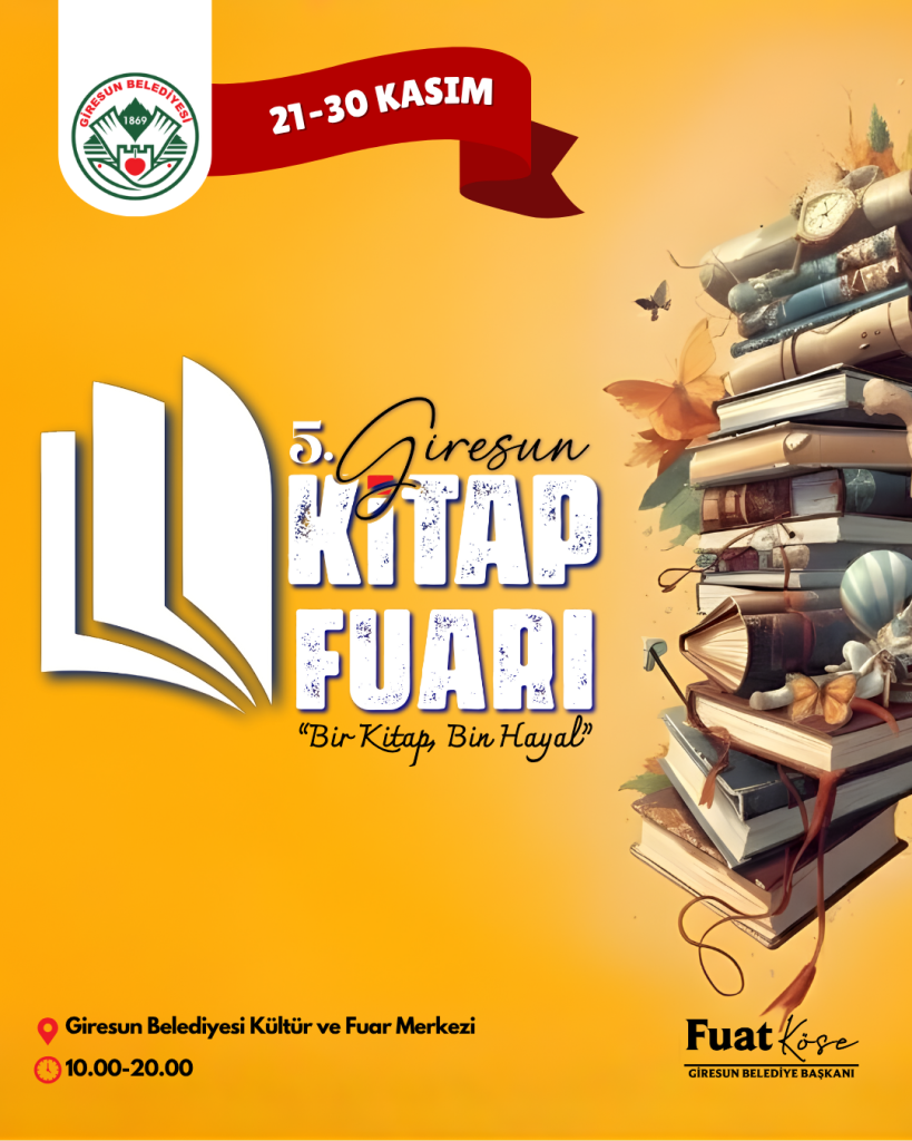 GİRESUN BELEDİYESİ KİTAP FUARI İÇİN HAZIRLIKLARINI SÜRDÜRÜYOR